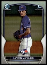 2023 Bowman Draft Chrome Refractor #BDC-138 Landen Maroudis