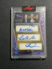 GRAMMER * BERRY * PARK * IAN 2025 LEAF RED CARPET QUINTET AUTO X-MEN STARS /5