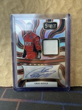 2025 Panini Select - Autographed Memorabilia Greg Biffle #AM-GBF 95/99