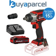 Image of Einhell Professional 18/230 18v Cordless Brushless Impact Wrench 1/2" + 4ah Kit