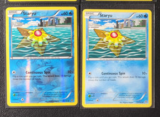 2x Staryu 29/162 (1 reverse holo) Pokemon card XY BREAKthrough common NM