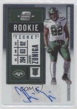 2020 Panini Contenders Optic Rookie Ticket Auto Jabari Zuniga #175 Auto 2p7