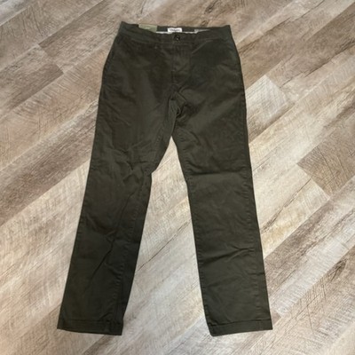 NWT Goodfellow & Co Men s The Everywear Athletic Slim Chino Green 38x32