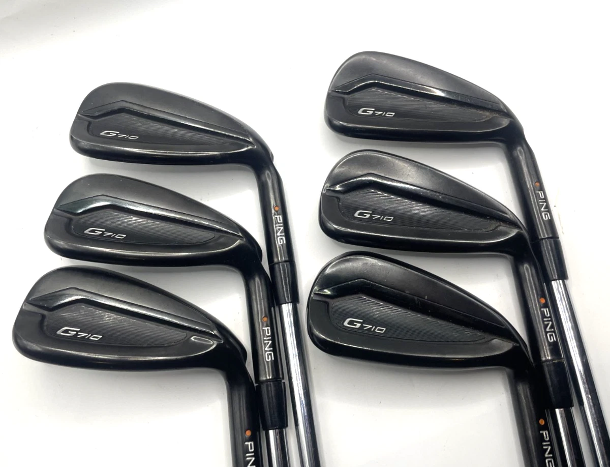 PING - PING　G710 UW PING G710 Iron Set 6-W,U Orange Dot w/Pured Stiff Steel Shafts 6