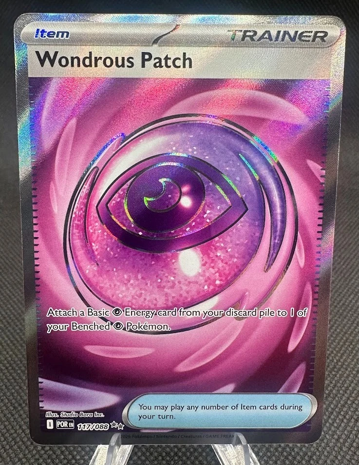 Wondrous Patch - 117/088 - Ultra Rare - Perfect Order - Pokemon Card - NM/M