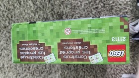 Sealed LEGO Minecraft The Cave 21113 249pcs Set Ages 8+ Brick Separator Box