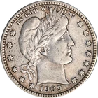 1909-D Barber Quarter