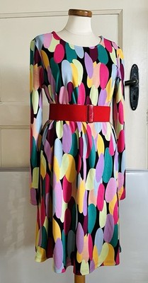 Superschönes farbenfrohes Kleid in leichter A-Linie