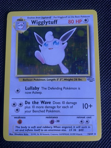 Wigglytuff 16/64 Jungle Holo