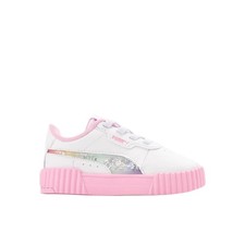 PUMA Carina 3.0 Butterfly Glitter Slip On Sneaker Youth Girls White Sneakers Cas