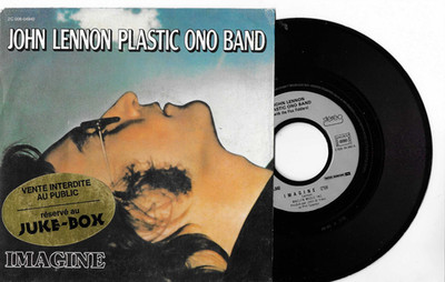 SP 45Tours 7'' Vinyl - John Lennon / Plastic Ono Band - Imagine (Jukebox )