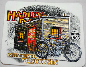  Harley  Davidson  Vintage Decal First Factory  1903 