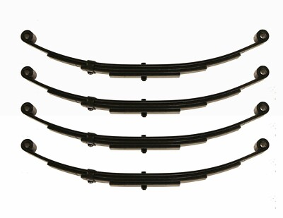 #ad #ad LIBRA Trailer Leaf Spring 4 Leaf Double Eye 1750lbs Cap for 3500lbs Axle Set 4 $115.98