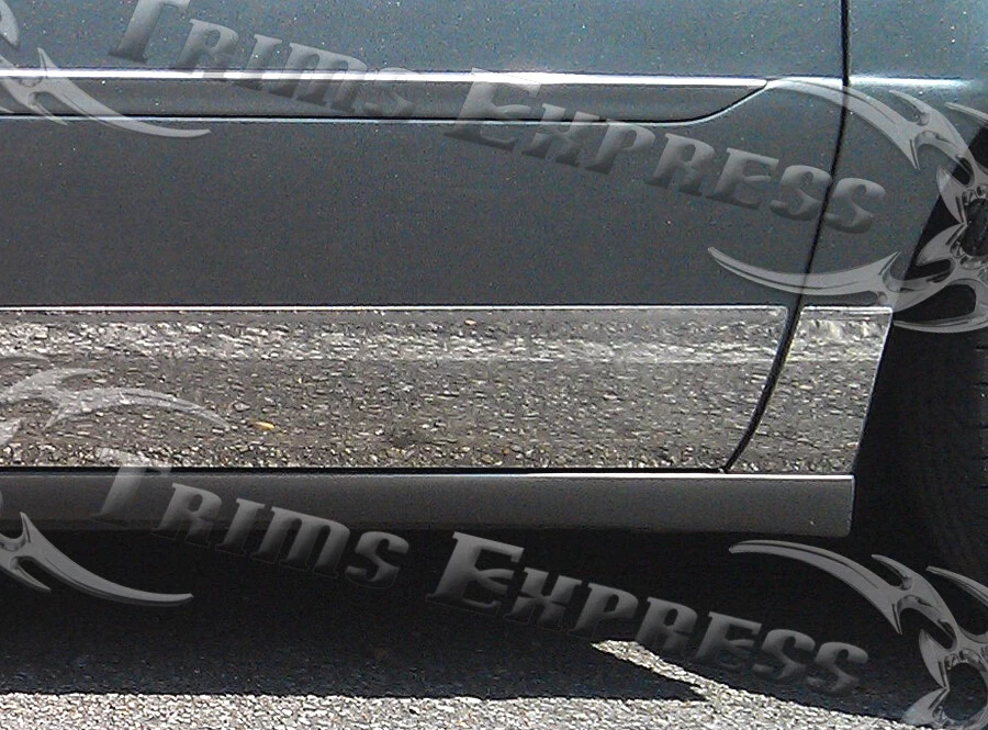 1998-2002 Lincoln Continental 4Dr хромированная качающаяся панель молдинг отделка 6 1/2 дюйма 8 шт BW - Изображение 4 из 4