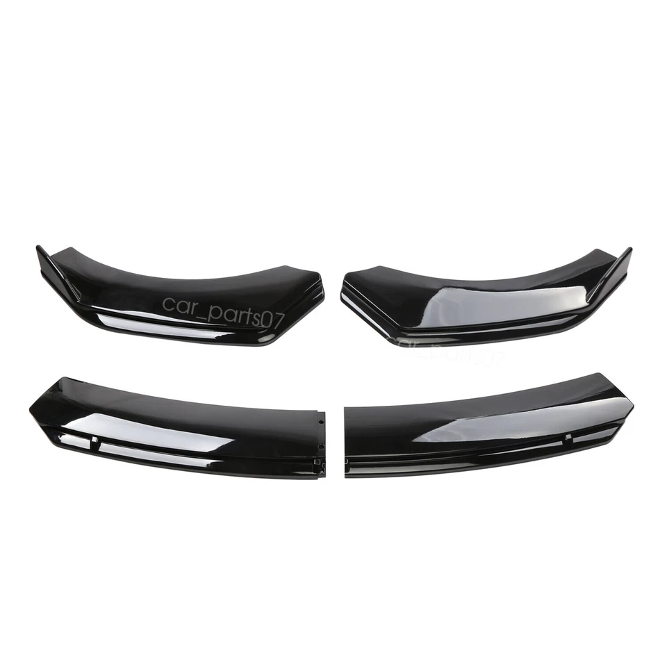 For Mazda Protege 1990-2003 Gloss Black Front Bumper Lip Spoiler Spoiler Kits US Foto 3 de 4