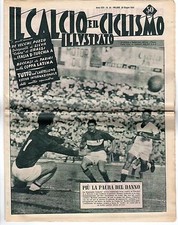 [MAB38] RIVISTA IL CALCIO E CICLISMO ILLUSTR. ANNO 1955 N. 26 ITALIA TURCHIA
