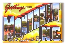 Greetings from Montreat North Carolina FRIDGE MAGNET travel souvenir "style B"