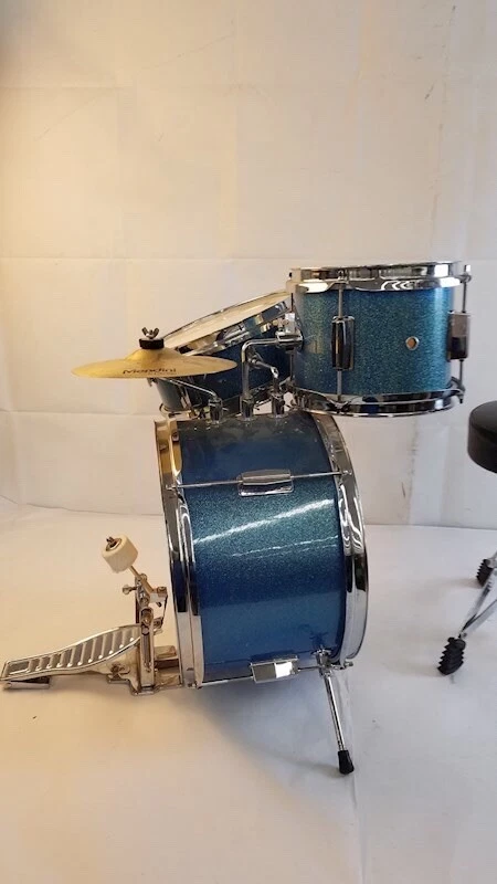 Juego de batería Mandini para niños con taburete Foto 2 de 4