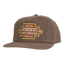 Sendero Provisions Co. Men's Presidio Graphic Brown Cap SPCH124S25