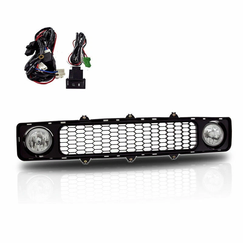 Luces antiniebla para Scion TC 2005-2010 luces de conducción con parrilla de parachoques negro transparente Foto 3 de 4