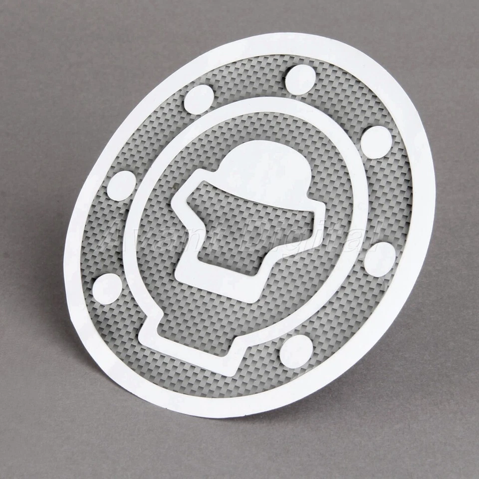 Para Suzuki GSF250 GSF400 GSF600 GSX1100 RG125 DR800 Tapa Combustible Gas Adhesivo Cubierta Foto 4 de 4