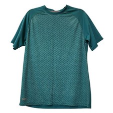 Starter Męska koszulka Regular Fit Core rozmiar S 38-40 turkusowa koszulka z krótkim rękawem Dry Wick