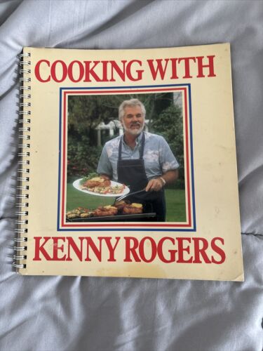 Gotowanie z Kennym Rogersem Książka kucharska Country Western Muzyka Piosenkarka Aktor Vintage - Zdjęcie 1 z 1