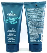 1x Body Drench - The Aquamarine Supergreen Peel Off Mask - Detoxifying 3oz/89ml