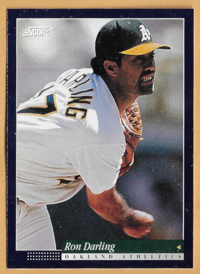 RON DARLING OAKLAND ATHLETICS #159 - SCORE NM-MT 1994