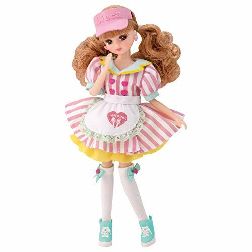 TAKARA TOMY Licca-chan Doll Happy Waitress Dress LW-09 (Doll is