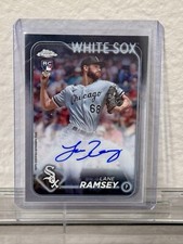 2024 Topps Chrome Lane Ramsey RC Rookie Auto White Sox #RA-LRA