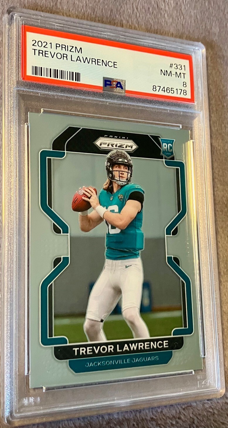 2021 Prizm #331 Trevor Lawrence : Rookie Card : PSA 8 | eBay