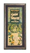 Movie Poster Snow White and the Seven Dwarfs 1937 Insert 14