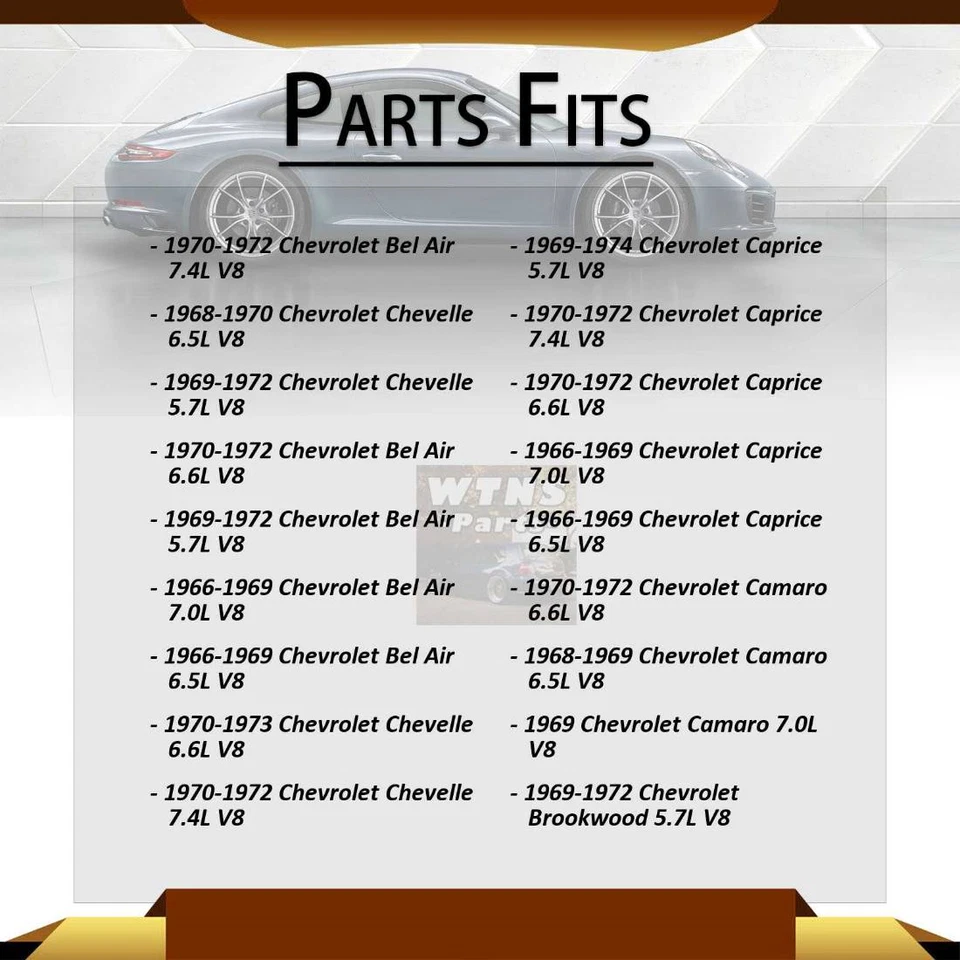 Soportes de motor delanteros 2x para Chevrolet Chevelle 1969 1970 1971 1972 5,7 L Foto 2 de 4