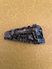 VINTAGE 1978 Bergamot Brass Works Locomotive Belt Buckle K-39 Made In USA