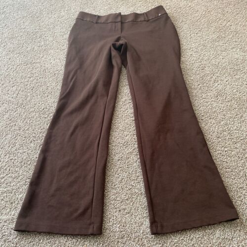 misses brown dress pants