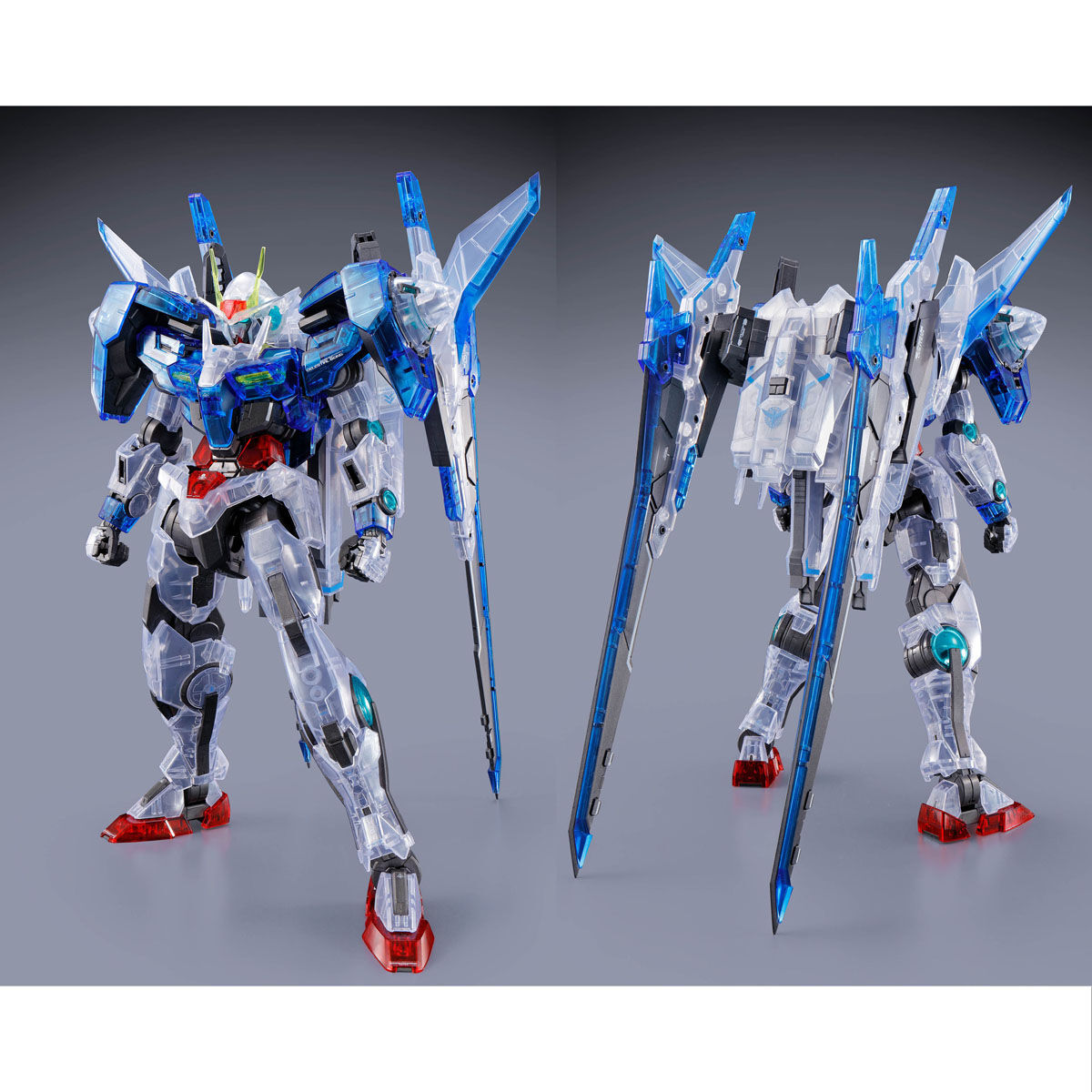 Gundam Base Limited 00 XN Raiser Clear Color Model Kit MG 1/100