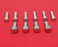 2008 Up Harley-davidson Brembo Arp Stainless Dual Front Brake Caliper Bolt Kit