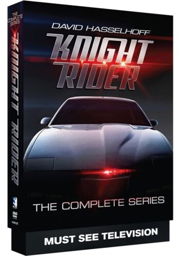 Knight Rider: Complete Series Sezon 1-4 (DVD, 16-płytowy zestaw box) Nowy - Zdjęcie 1 z 4