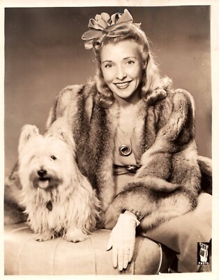 Jane Ace in Easy Aces (1949)   Original Vintage Stunning Portrait Photo K 351