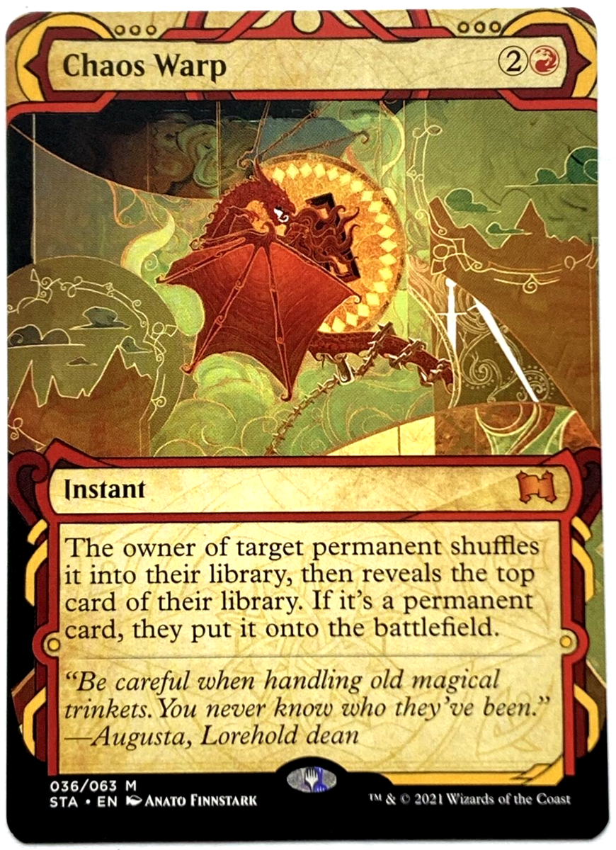MTG Chaos Warp Strixhaven: Mystical Archives 036/063 Mythic Pack
