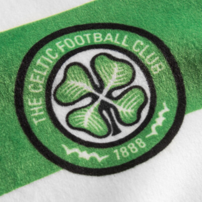 Écharpe Supporter Celtic Glasgow - Officielle - Couleurs Blanc Et Vert - Neuve Sous Emballage