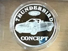 Concept Ford Thunderbird (2002) DCAM Proof Silver Art Medal    B0033