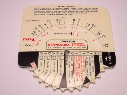 Johnson Standard Exposure Calculator - Photo 4/5