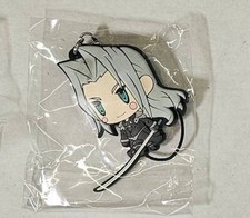 Square Enix Final Fantasy VII 7 Rebirth Sephiroth Rubber Strap Charm