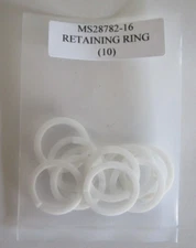 MS28782-16 Packing Retainer Back-up Ring - Lot of 10