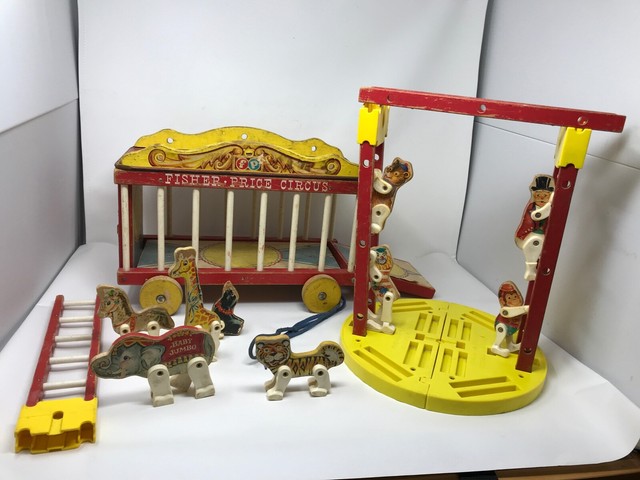 fisher price circus train 1962