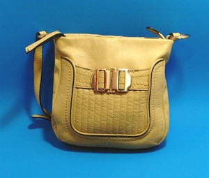 b makowsky yellow handbag