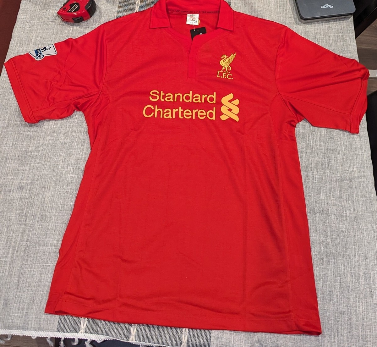 Liverpool 12/13 Home kit/jersey Men's L | eBay