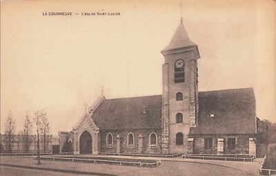 93 LA COURNEUVE KIRCHE SAINT-LUCIEN